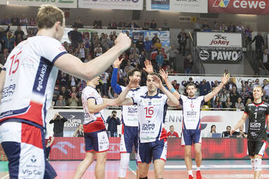 Wiśniewski i Zatorski po meczu z Lotos Trefl Gdańsk