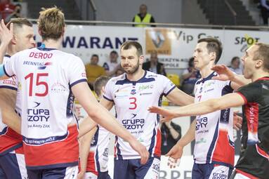 Akademicy bez szans, ZAKSA nie do zatrzymania