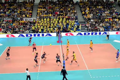 Kulisy spotkania PGE Skra - ACH Volley Lublana