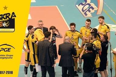 PGE Skra górą w meczu na szczycie