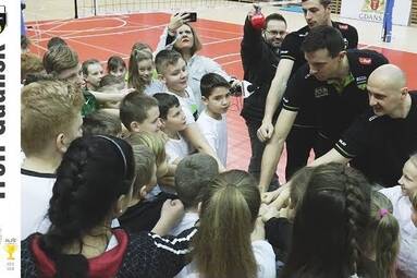 "Siatkarz z klasą" - kolejna lwia lekcja WF-u w ERGO ARENIE! | Trefl Gdańsk