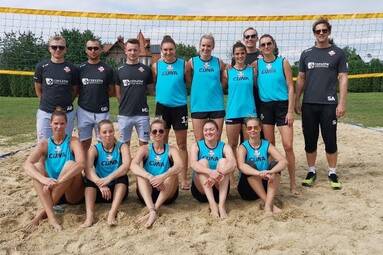 #DevelopresSkyResRzeszów - trening na plaży w Hotelu Blue Diamond