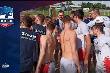 ZAKSA na plaży