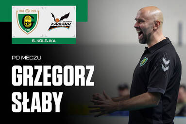 Grzegorz Słaby po wygranej GKS z Barkomem Każanami Lwów [WIDEO]